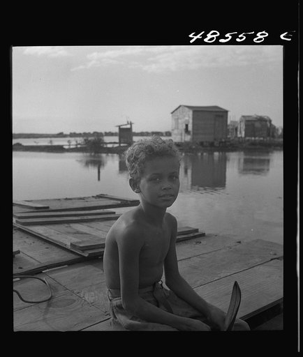 Untitled photo, possibly related to: San Juan, Puerto Rico. El Fangitto, the slum area