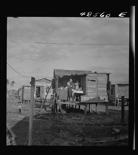 Untitled photo, possibly related to: San Juan, Puerto Rico. El Fangitto, the slum area