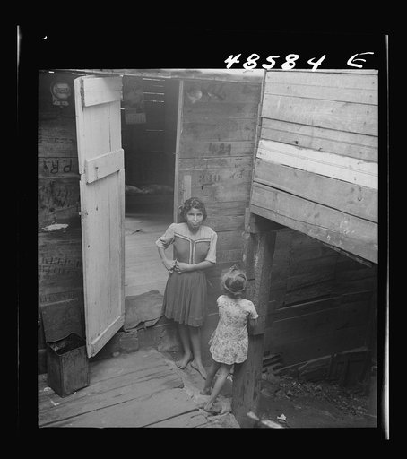San Juan, Puerto Rico. La Perla, the slum area