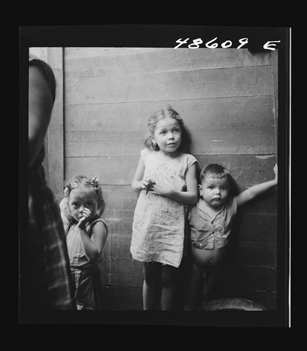 Untitled photo, possibly related to: San Juan, Puerto Rico. Children in La Perla, the slum area