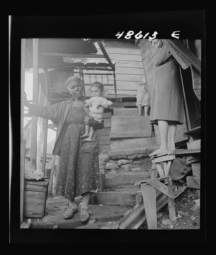 San Juan, Puerto Rico. La Perla, the slum area