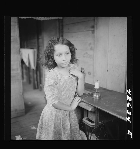 Untitled photo, possibly related to: Bayamon, Puerto Rico. Child of a seamstress