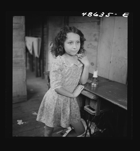 Untitled photo, possibly related to: Bayamon, Puerto Rico. Child of a seamstress