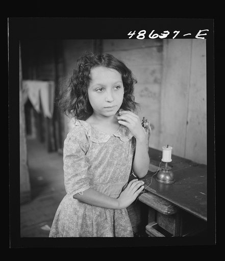 Untitled photo, possibly related to: Bayamon, Puerto Rico. Child of a seamstress