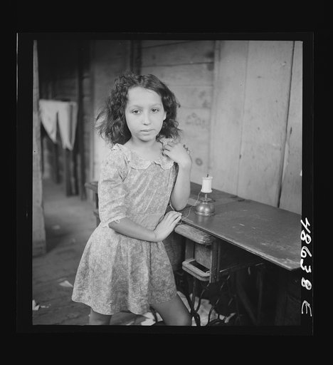 Untitled photo, possibly related to: Bayamon, Puerto Rico. Child of a seamstress