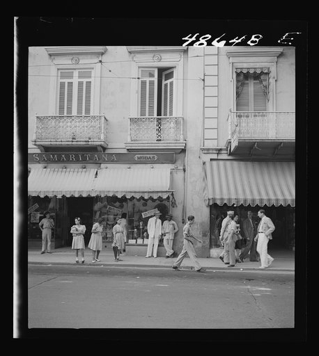 San Juan, Puerto Rico. Street scene