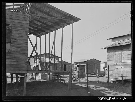 San Juan, Puerto Rico. These people live in El Fangitto, the slum area
