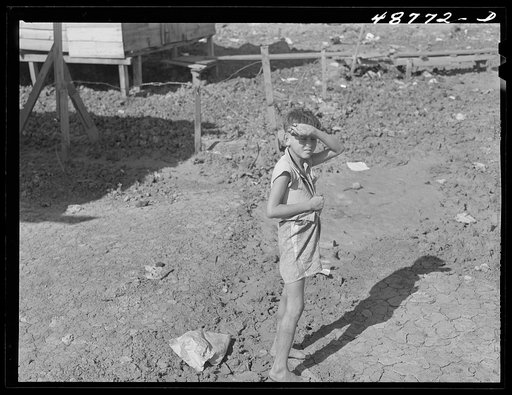Untitled photo, possibly related to: San Juan, Puerto Rico. El Fangitto, the slum area.