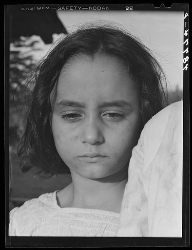 Caguas, Puerto Rico (vicinity). Daughter of a farm laborer