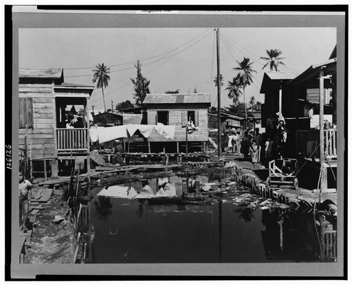 San Juan, Puerto Rico. In the slum area called El Fangitto