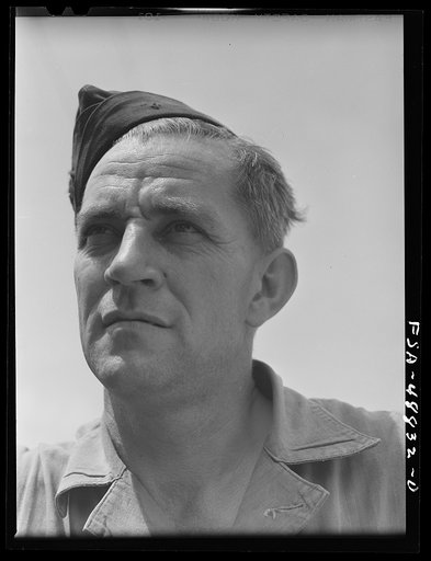 Camp Shelby, Hattiesburg, Mississippi. A soldier