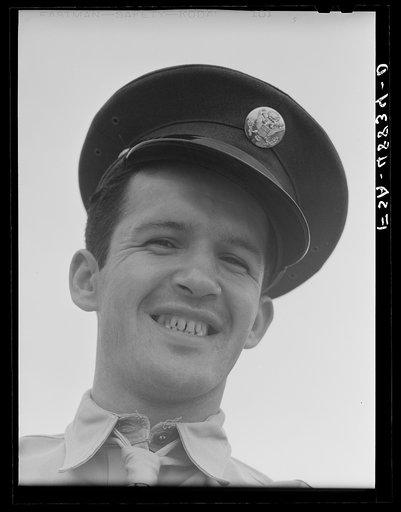Camp Shelby, Hattiesburg, Mississippi. A soldier