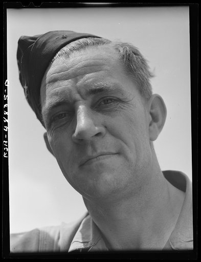 Camp Shelby, Hattiesburg, Mississippi. A soldier