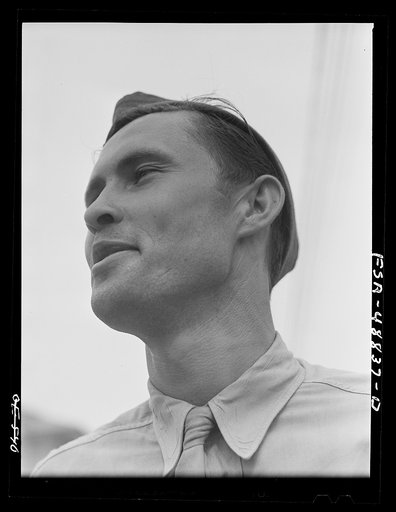Camp Shelby, Hattiesburg, Mississippi. A soldier