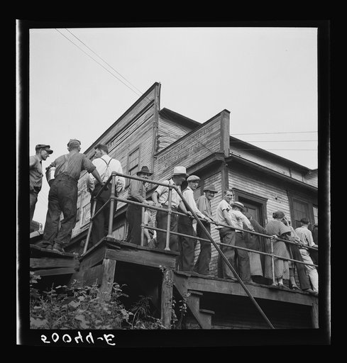 Untitled photo, possibly related to: Payday, Osage, West Virginia