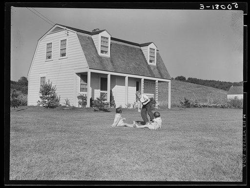 Untitled photo, possibly related to: Old southern home, West Virginia