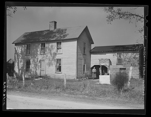 Well-kept farmhouse. West Virginia