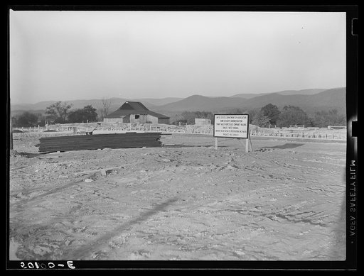 Untitled photo, possibly related to: Barn on farm between Elkins and Morgantown, West Virginia