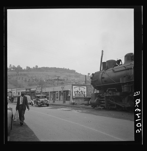 Untitled photo, possibly related to: Center of mining town. Osage, West Virginia