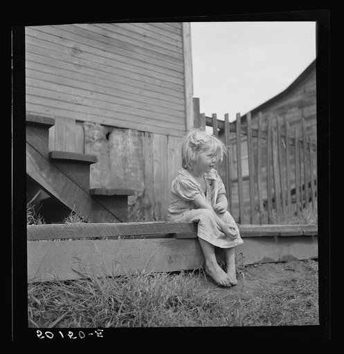 Coal miner's child. Chaplin, West Virginia