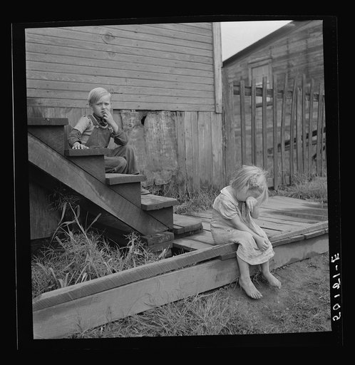 Coal miner's children. Chaplin, West Virginia