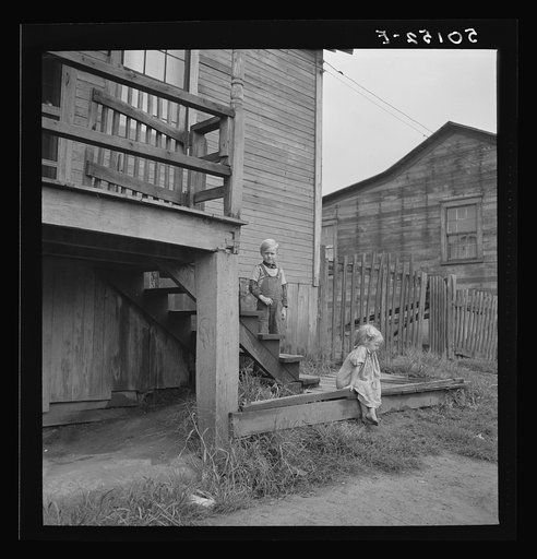 Untitled photo, possibly related to: Coal miner's children. Chaplin, West Virginia