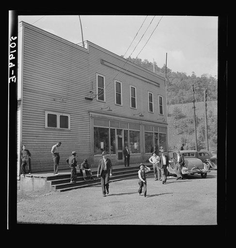 Company store, Capels, West Virginia. The only drug store for about twelve communities is located in this store