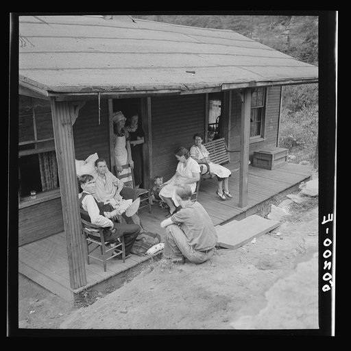 Untitled photo, possibly related to: Coal miners. Chaplin, Scotts Run, West Virginia