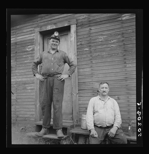 Coal miners. Chaplin, Scotts Run, West Virginia