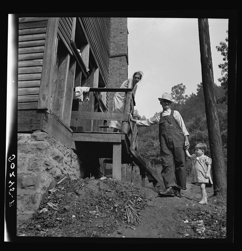 Untitled photo, possibly related to: Wife and child of unemployed miner. Marine, West Virginia (see 50110 D)