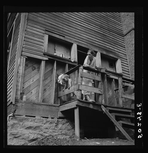 Wife and child of unemployed miner. Marine, West Virginia (see 50110 D)
