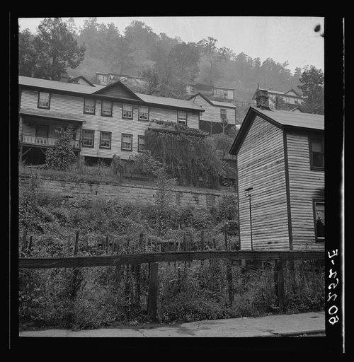 Better homes in coal mining town. Capels, West Virginia