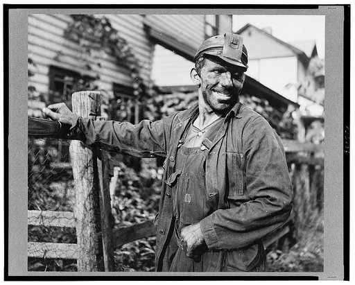 Coal miner (Polish). Capels, West Virginia