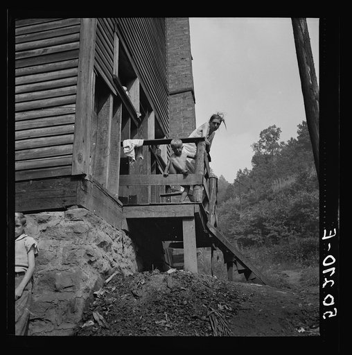 Wife and child of unemployed miner. Marine, West Virginia (see 50110-D)