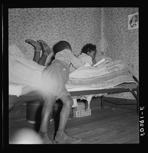 Untitled photo, possibly related to: Children of coal miner. Pursglove, West Virginia