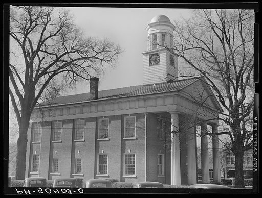 Untitled photo, possibly related to: Very old courthouse in Hillsboro, North Carolina