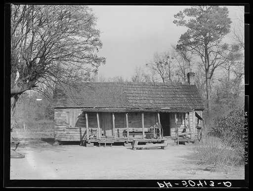 Home of Indians (half breed) who have not been resettled on Pembroke Farms. Maxton, North Carolina