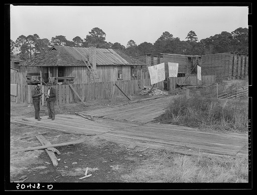 Untitled photo, possibly related to: Many Negroes must continue to live in many condemned houses in Homestead, Florida