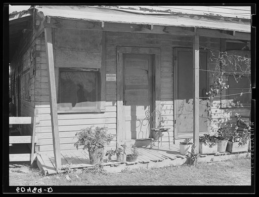 Many Negroes must continue to live in many condemned houses in Homestead, Florida