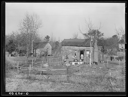 Negro homes near Charleston, South Carolina