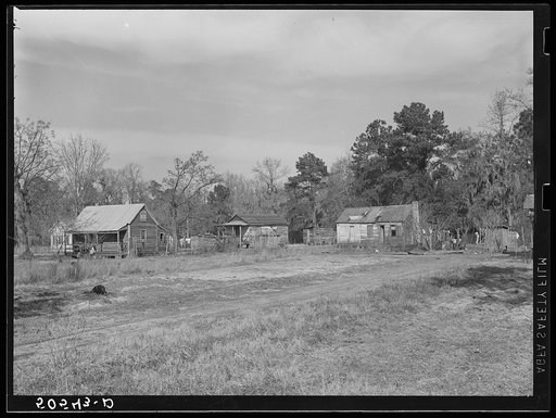 Negro homes near Charleston, South Carolina