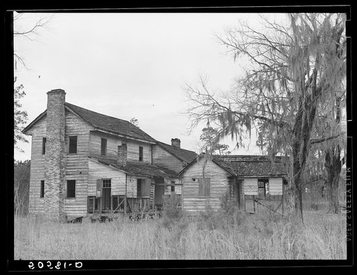 Untitled photo, possibly related to: Old home near Summerville, South Carolina