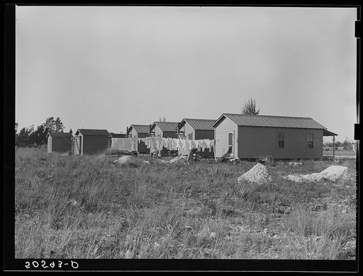 Some new and better Negro quarters near Homestead, Florida