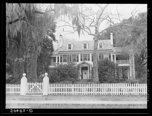 One of the finer homes. Summerville, South Carolina