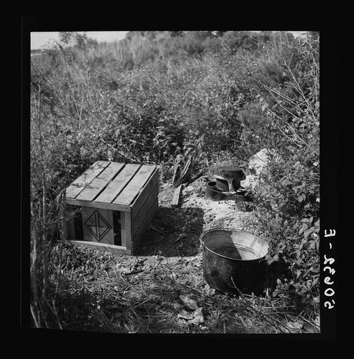Migrant laborers' camp. Homestead, Florida