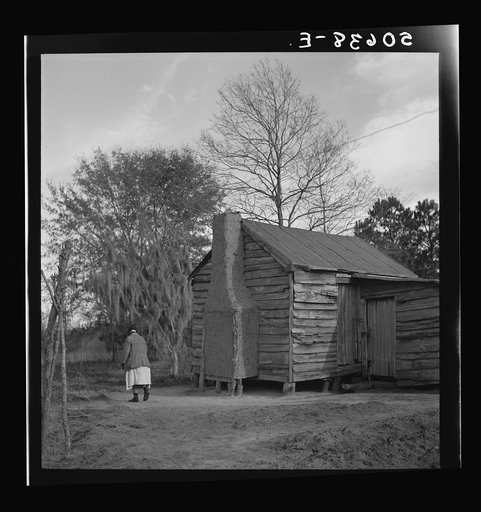 Negro's home near Beaufort, South Carolina