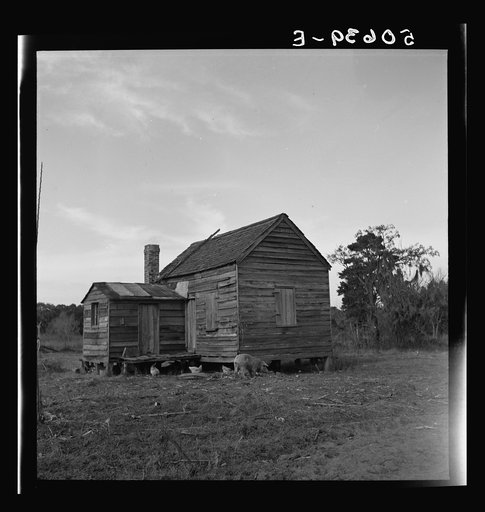 Untitled photo, possibly related to: Negro's home near Beaufort, South Carolina