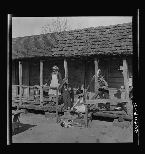 Untitled photo, possibly related to: Rear of Negro's home near Beaufort, South Carolina