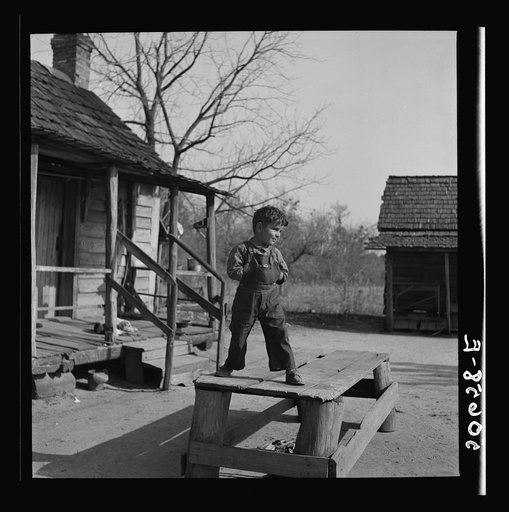 Untitled photo, possibly related to: Indian children (mixed breed) near Maxton, North Carolina