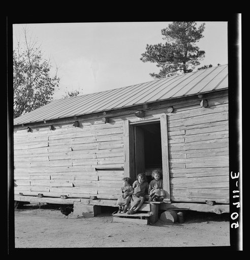 Untitled photo, possibly related to: Indian (mixed blood) family near Pembroke Farms, North Carolina